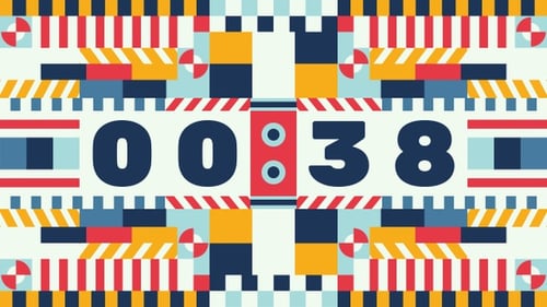 1 Minute Geometric Countdown