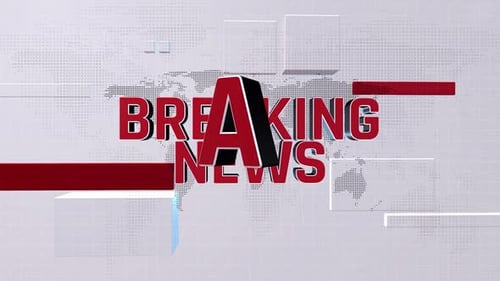 Modern 3D Breaking News Title Animation