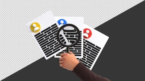 3D Resume Evaluation Process | Alpha Channel