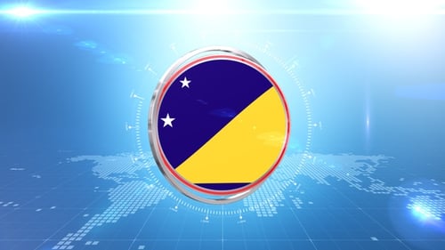 Futuristic Metallic Circle Logo Reveal