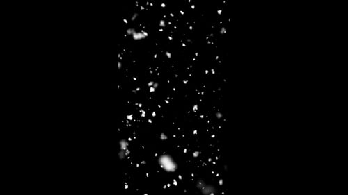 Vídeo de Snowfall Flying For Christmas Loop V4