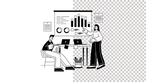 Alpha-Kanal zur Datenanalyse, Besprechung, Animation