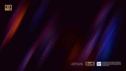 Colorful Diagonal Light Rays Motion Background