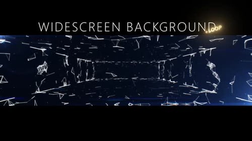 Cyber Space Widescreen Background Loop