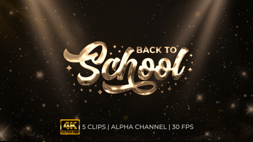 Back To School Animation