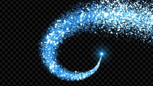 Christmas Frost Comet