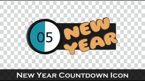 New Year Countdown Timer with Celebratory Animation
