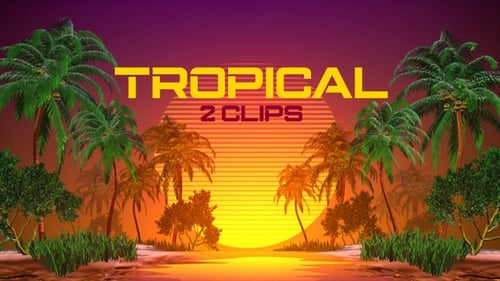 TROPISCHES HINTERGRUNDPAKET