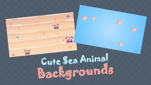 Cute Sea Animal Backgrounds