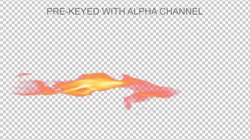 Flames Of Fire Torch Start And End Prekeyed