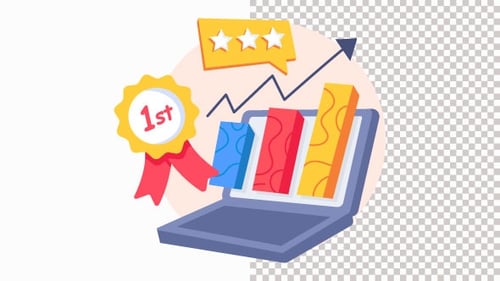 Winning Graph Animation Alpha Channel