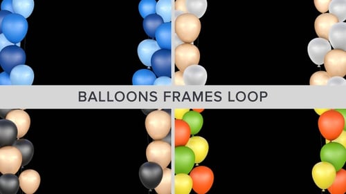 Balloons Frames Loop