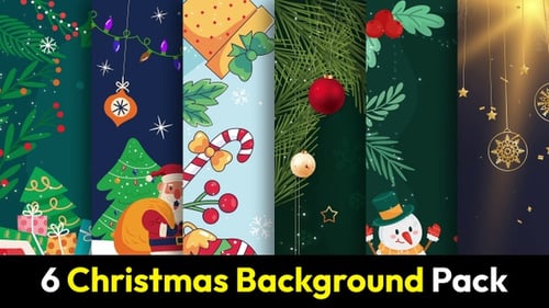 Christmas Background Animation Pack
