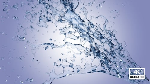 Dynamic Realistic Water Splash Element