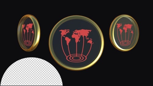 World International Targets Map For Business