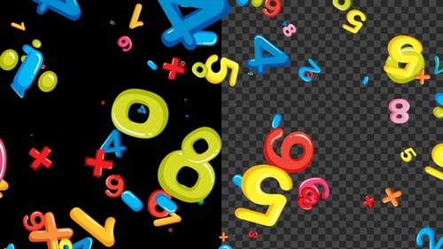 Mathematics Numbers Loop V5