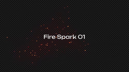 Realistic Fire Sparks and Embers Overlay Pack