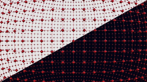 Transparente Hintergrundschleife mit abstrak