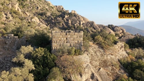 Sentry Tower Built on Cliffs