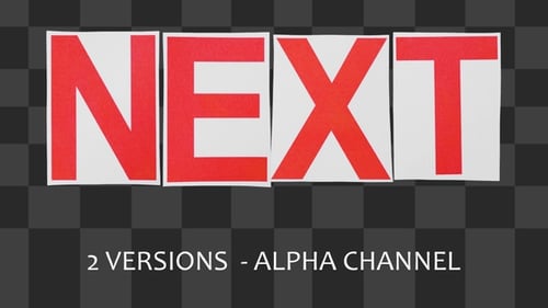 Crumpled Paper Cutout Text Reveal Transition