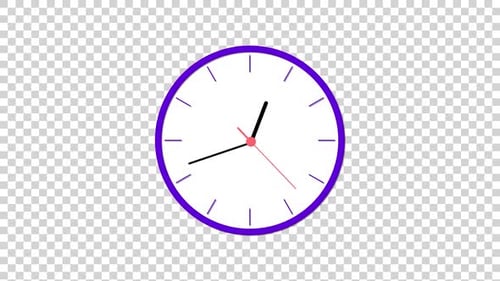 Animierte Uhr V3