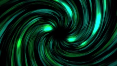 Dynamic Glowing Swirl Vortex Loop Background