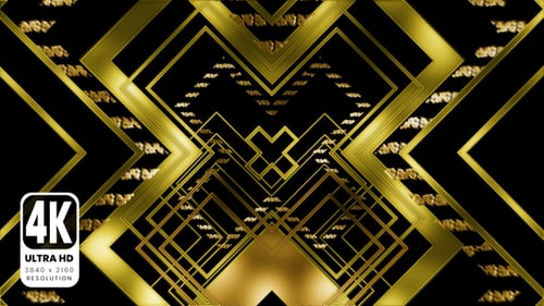 Abstract Ethnic Art Deco 10 VJ 4K