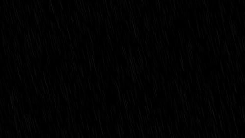 Animated Rain Drops Transparent Overlay