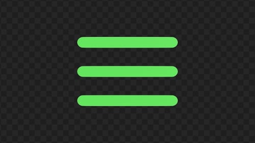 3D Lines Crossing Rotation | Alpha Channel