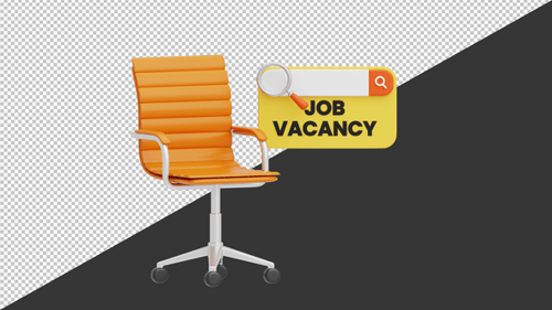 3D Animation of Job Vacancy | Alpha Channel