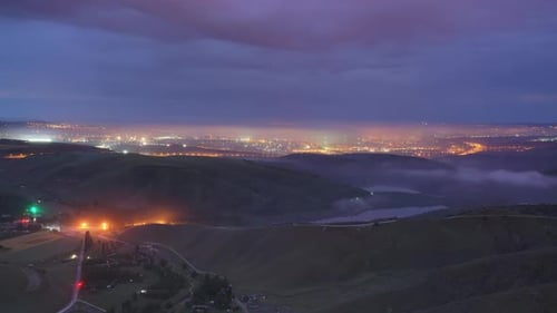 8K Sunrise Morning At The End Of The Night