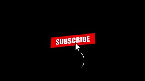 Animated Social Media Subscribe and Notification Bell