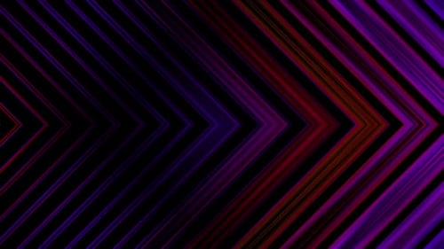 Abstract Neon Glowing Geometric Patterns Background Loop