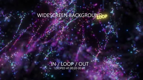 Fundo de trilhas de partículas de férias