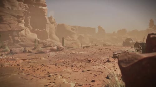 A Drive Through The Desert