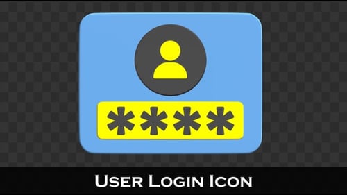 Ícone de login do usuário