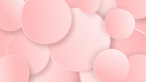 Rosafarbener Kreis-Hintergrund