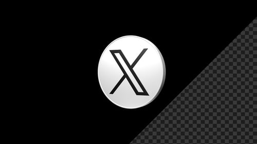 Twitter Modern 3D Circle Icon