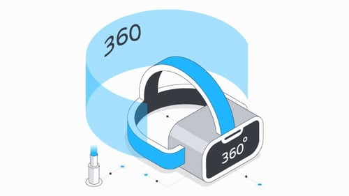 Virtual Reality Isometric Animation Alpha Channel