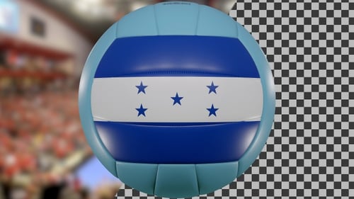 Volleyball Spinning Honduras | UHD | 60fps