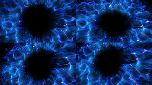 Celestial Observer Blue Eye Motion Graphics Pack 2K