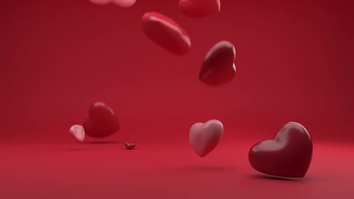 Soft Body Bouncy Hearts Shapes