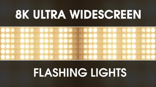 Warm Glowing Flashing Light Grid for Awards and Events