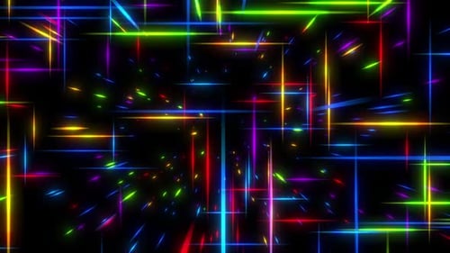 Noe Laser Colorful Background 4 K