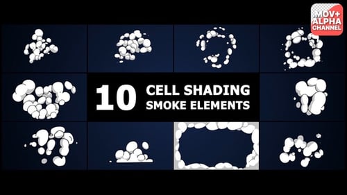 Cell Shading Smoke | Motion Graphics