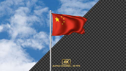 Flagge Chinas