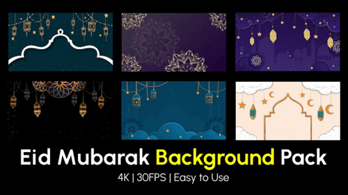 Eid Background Pack