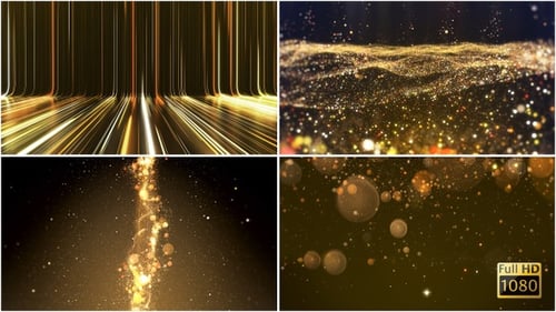 Sparkling Particle Background Pack