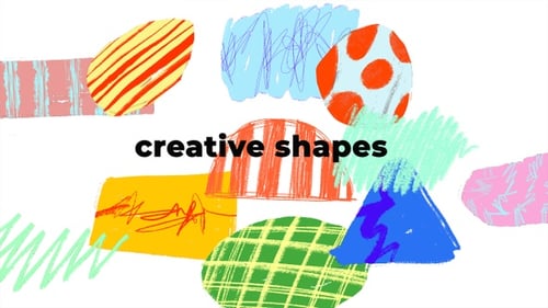 Hand-Drawn Animated Shapes Pack for Creative Projects