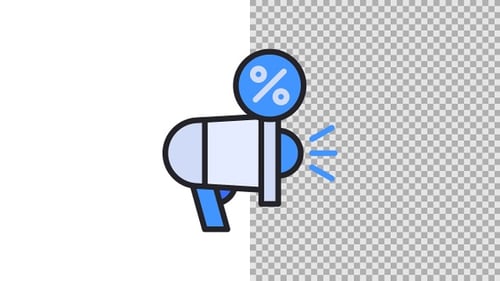 Promotion Discount Animated Icon